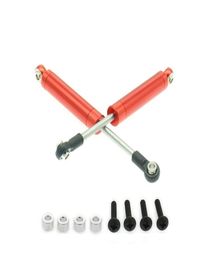 HobbyCrawler 4-Pack Shock Absorber Damper Internal Spring 102mm for 1/10 Crawler Truck HSP HPI AXIAL Tamiya LOSI RC Car Metal Upgraded Parts(red) - Image 2